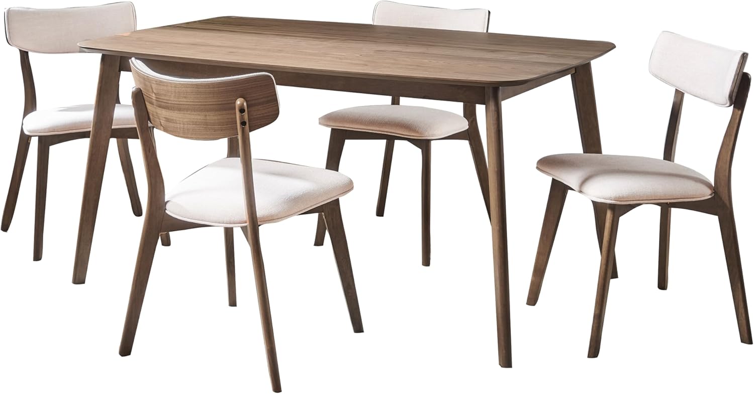 Christopher Knight Home Alma Mid-Century Wood Dining Set