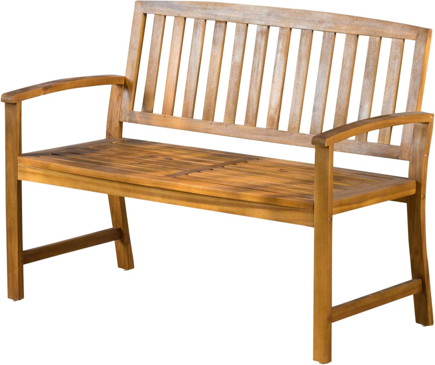 Christopher Knight Home Loja Acacia Bench, Teak Finish
